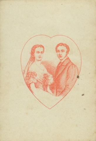 A pack of transformation playing cards commemorating the wedding of Prince Albert Edward and Alexandra of Denmark, C. B. Reynolds, 1863