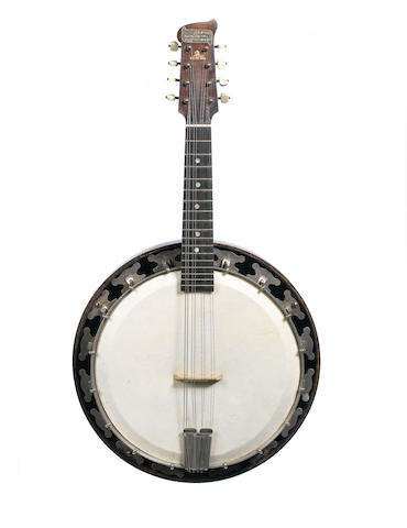 A circa 1920s G Houghton & Sons Melody Major Mandolin-banjo,