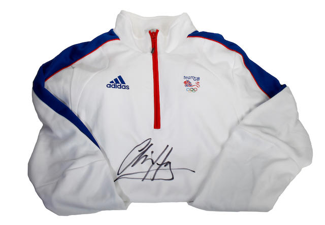 Chris Hoy's Beijing 2008 Olympic tracksuit top