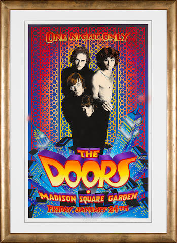 Bonhams Randy Tuten The Doors At Madison Square Garden 1969