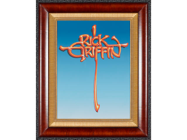 Rick Griffin: large 'signature' artwork,