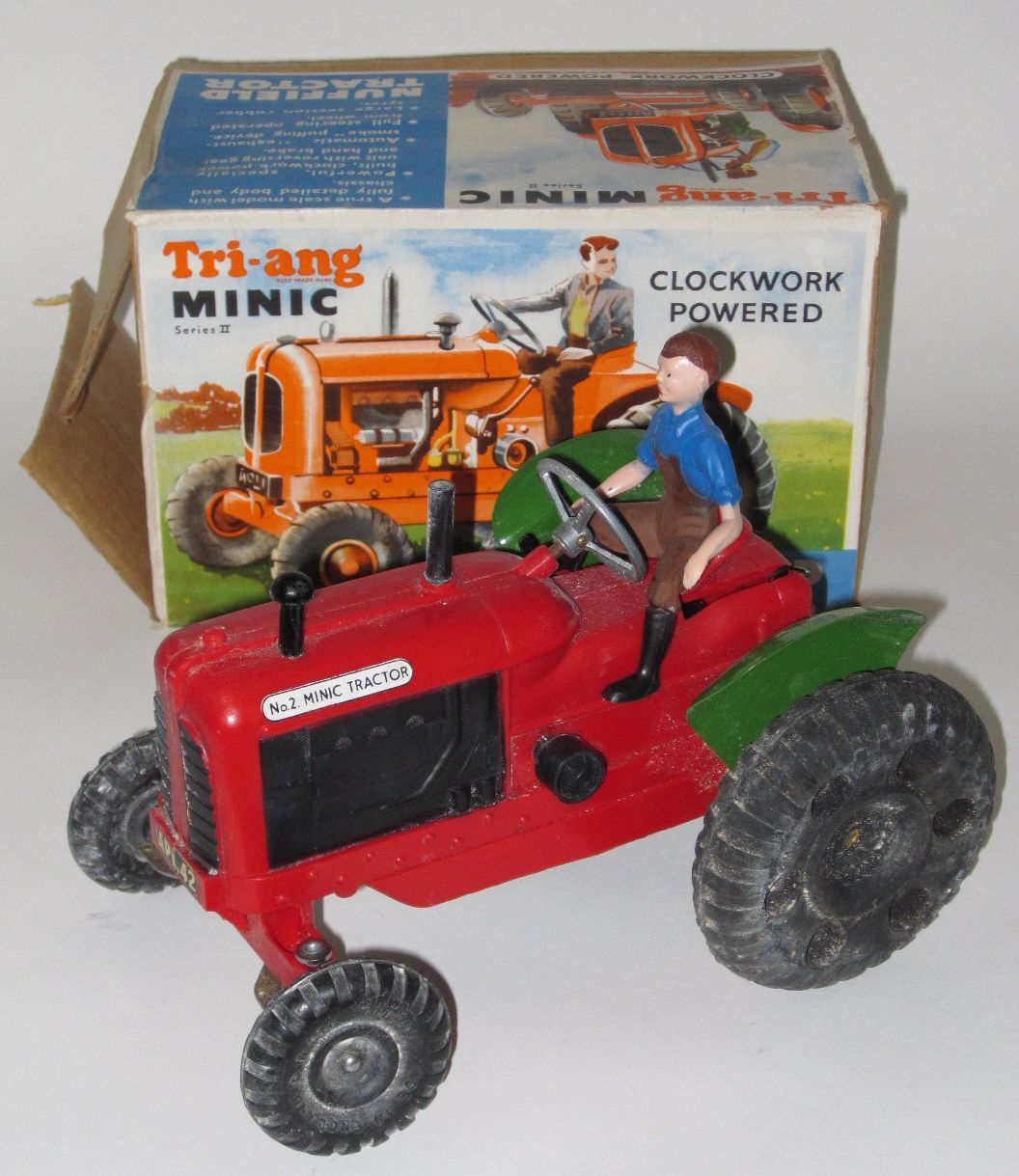 Minic c/w Nuffield Tractor