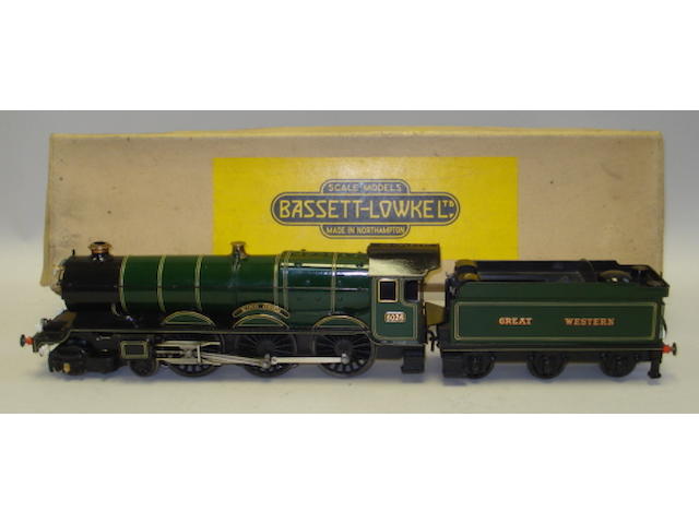 Bassett-Lowke Special Order H/5618 electric Great Western 4-6-0 'King John' locomotive and tender