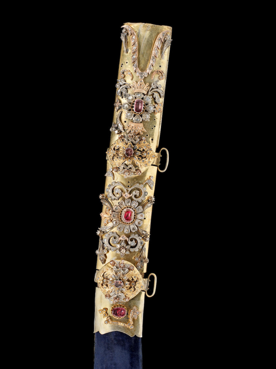 Bonhams : An impressive gem-set silver gilt Royal presentation Sword ...