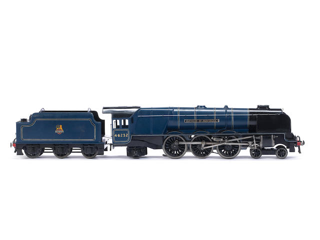 Bassett-Lowke 5613/0 electric BR blue Princess Coronation Class 4-6-2 'Duchess of Montrose' locomotive and tender