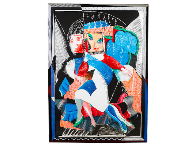 David Hockney (British, born 1937) Moving Focus - An Image of Celia