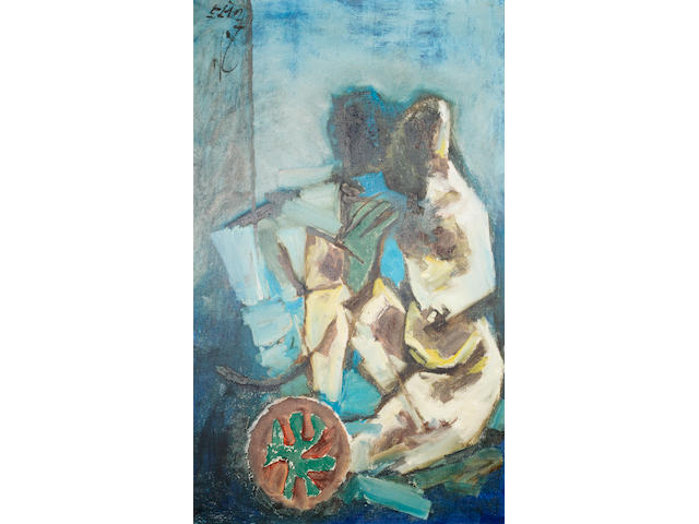 Maqbool Fida Husain (India, born 1915) Untitled,