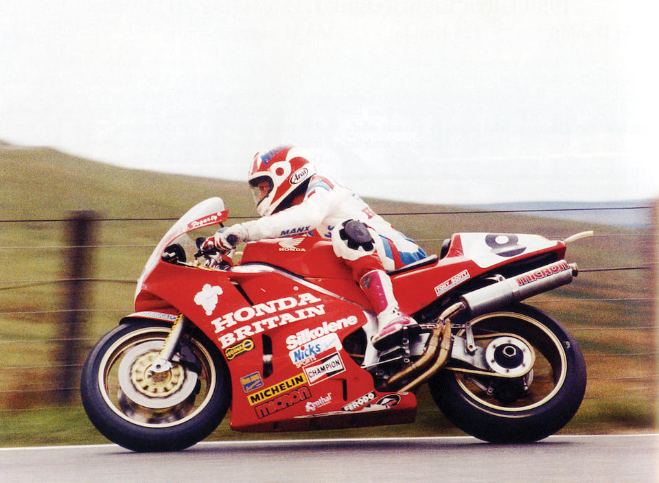 The ex-Honda Britain, Carl Fogarty, Isle of Man Formula 1 and Senior TT-winning,1989 Honda 750cc RC30 Racing Motorcycle Frame no. 2100081