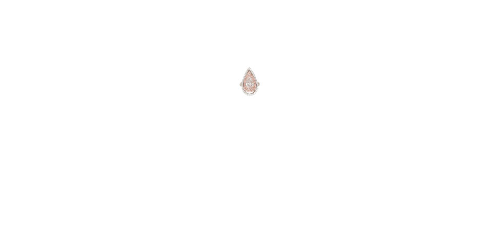 A coloured diamond and diamond ring/pendant