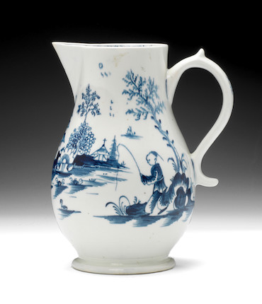 A Lowestoft jug, circa 1775 image 1