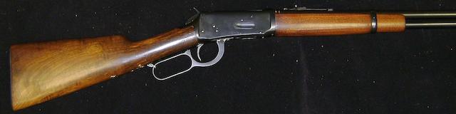 A .30-30 'Model 94' underlever carbine by Winchester, no. 1680108