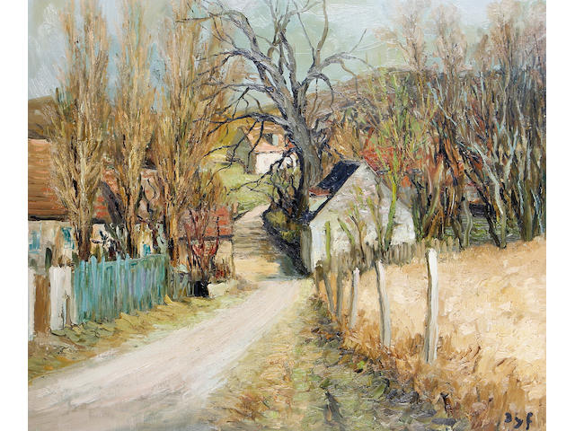 Marcel Dyf (French, 1899-1985) Paysage d'Hiver