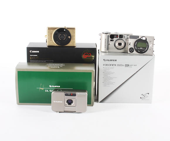 Canon and Fujifilm mini 35mm cameras 3
