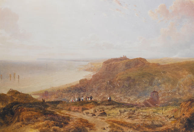 Peter de Wint, OWS (British, 1784-1849) Hastings from the East Cliff