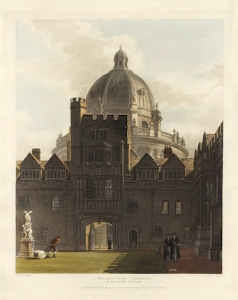 ACKERMANN (RUDOLPH) A History of the University of Oxford, its Colleges, Halls, and Public Buildings, 2 vol. image 1