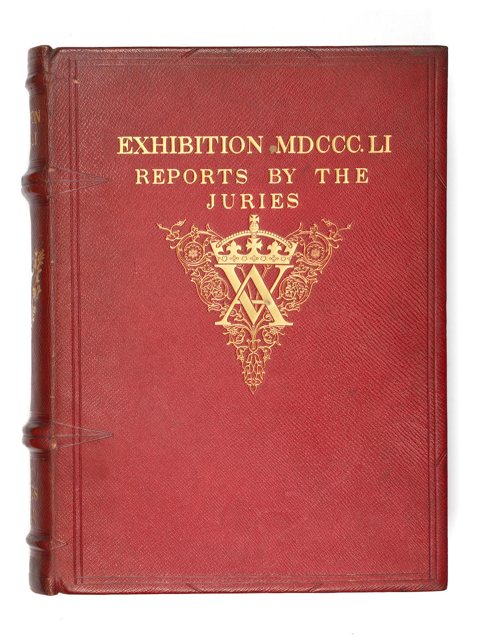 GREAT EXHIBITION and W.H. FOX TALBOT Exhibition of the Works of Industry of All Nations, 1851. Reports by the Juries on The Subjects in the Thirty Classes into which the Exhibition was Divided, 4. vol., ONE OF FIFTEEN COPIES GIVEN BY THE COMMISSIONERS TO WILLIAM FOX TALBOT