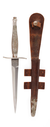 Bonhams : An Extremely Rare 1st Pattern F-S Knife with 3 Recurved ...