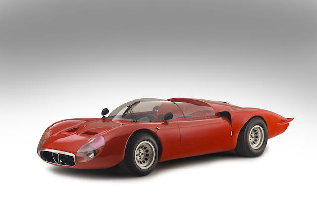 Bonhams The Ex Rosso Bianco Collection 1967 Alfa Romeo Tipo 33 Mugello Spider World Championship Endurance Racing Prototype Chassis No 005 Engine No 30 0025