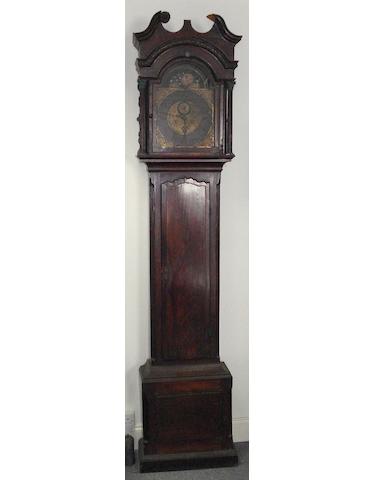 A George III mahogany longcase clock by Philip Lloyd of Bristol,