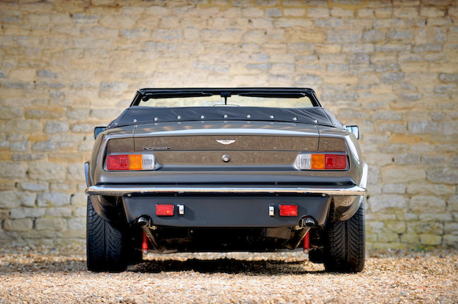 Works Service-converted to 'Prince of Wales' specification, 'Living Daylights' 007 replica,1986 Aston Martin V8 Volante Convertible  Chassis no. SCFCV81C9GTL15413 Engine no. V/580/5413/LFA image 12