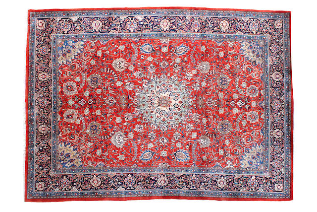 A Sarouk carpet Iran, circa 1960. 363cm x 271cm