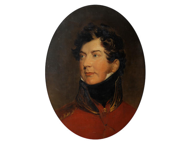 Studio of Sir Thomas Lawrence (Bristol 1769-1830 London) A portrait of the Prince Regent, George IV