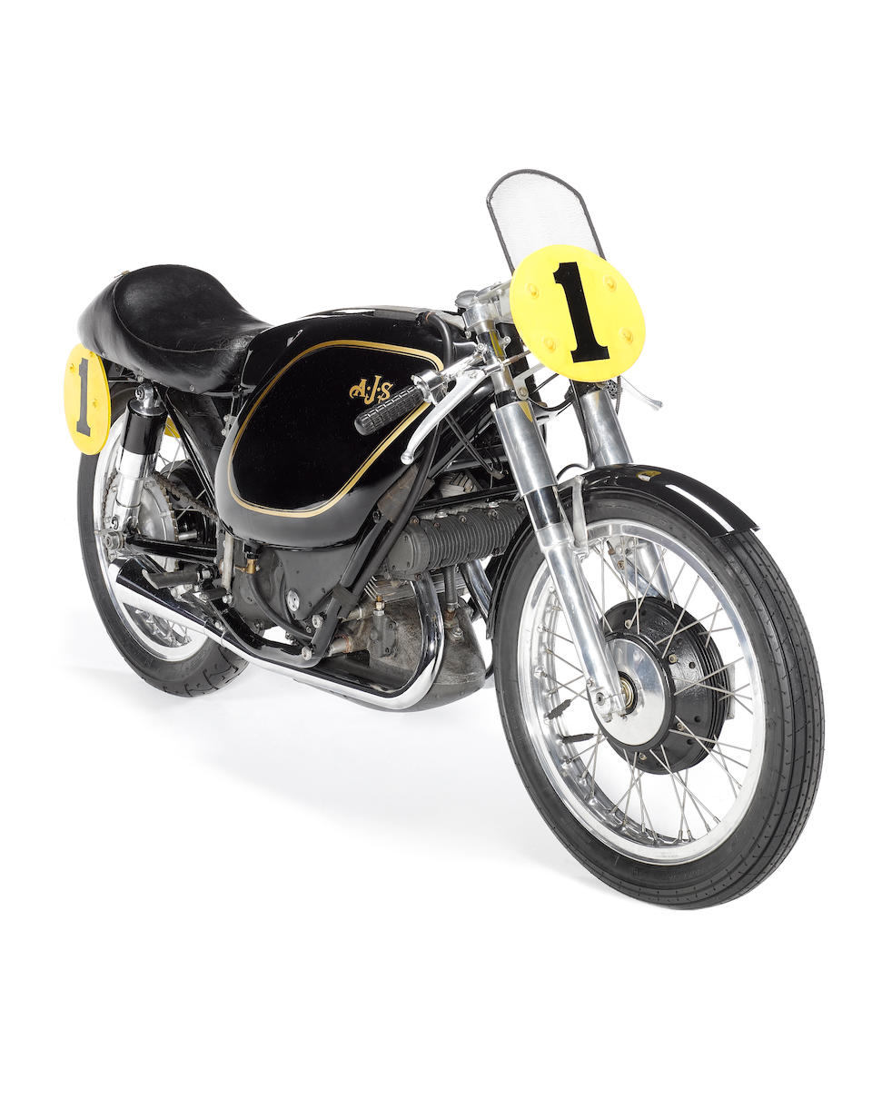 One of the world's rarest, most legendary motorcycles, one of only four built,1954 AJS 497cc E95 'Porcupine' Racing Motorcycle Frame no. E95.F3 Engine no. E2.54