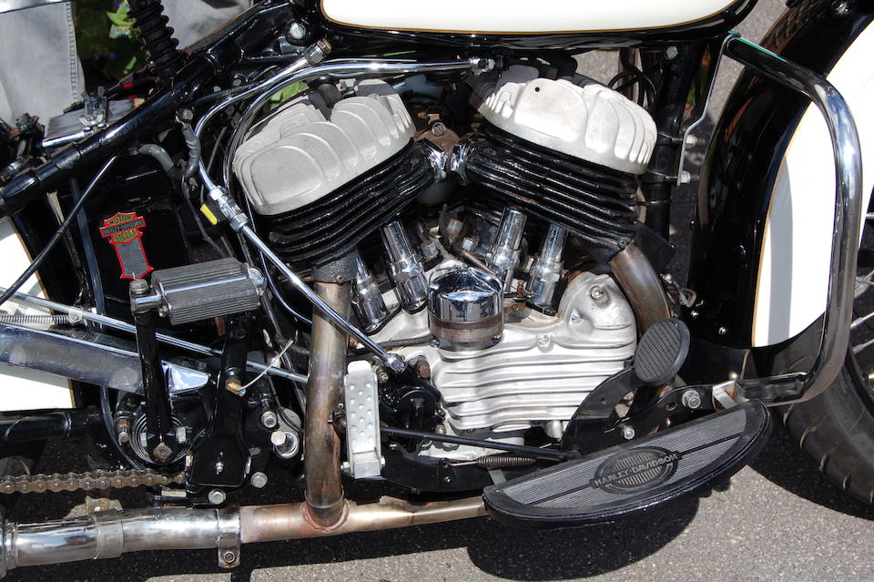 1943 Harley-Davidson 750cc WLA 45 Engine no. 42WLA 58681