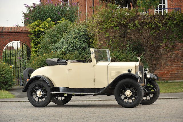 Property of a deaceased estate,1927 Swift 10hp P-Type Convertible with Dickey  Chassis no. 35927 Engine no. 35927