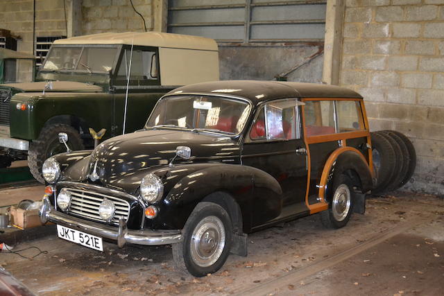 1967 Morris Minor Traveller Deluxe Estate  Chassis no. M/AW5D1180312 Engine no. 10MA-UH254274
