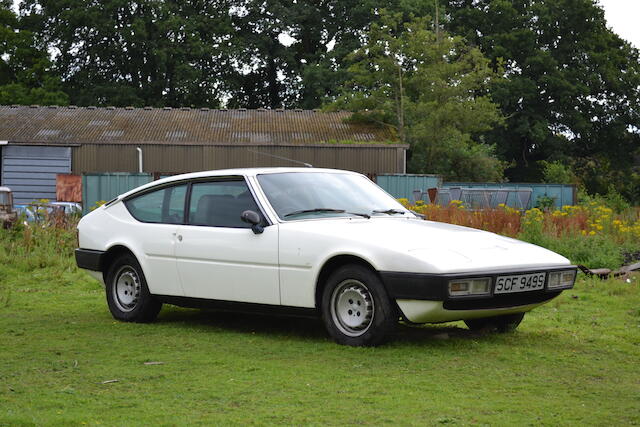 Bonhams 1977 Matra Simca Bagheera S Coupe Chassis No Xx Engine No