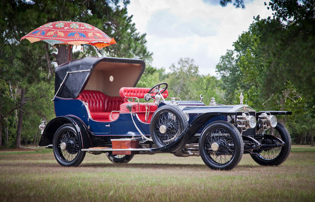 The ex-Maharajah of Mysore, Richard Solove and John M. O'Quinn,1911 Rolls-Royce 40/50hp Silver Ghost Ceremonial Victoria  Chassis no. 1683 Engine no. 91K (ex-chassis 1680)