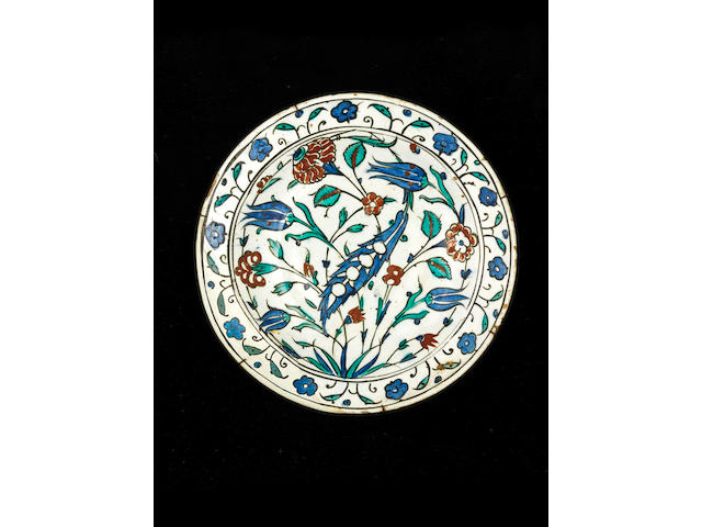 An Iznik pottery Bowl Turkey, 17th Century