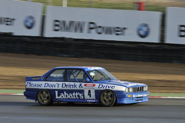 The ex-Tim Harvey, Vic Lee Racing, BTCC,1990/91 BMW M3 Racing Saloon