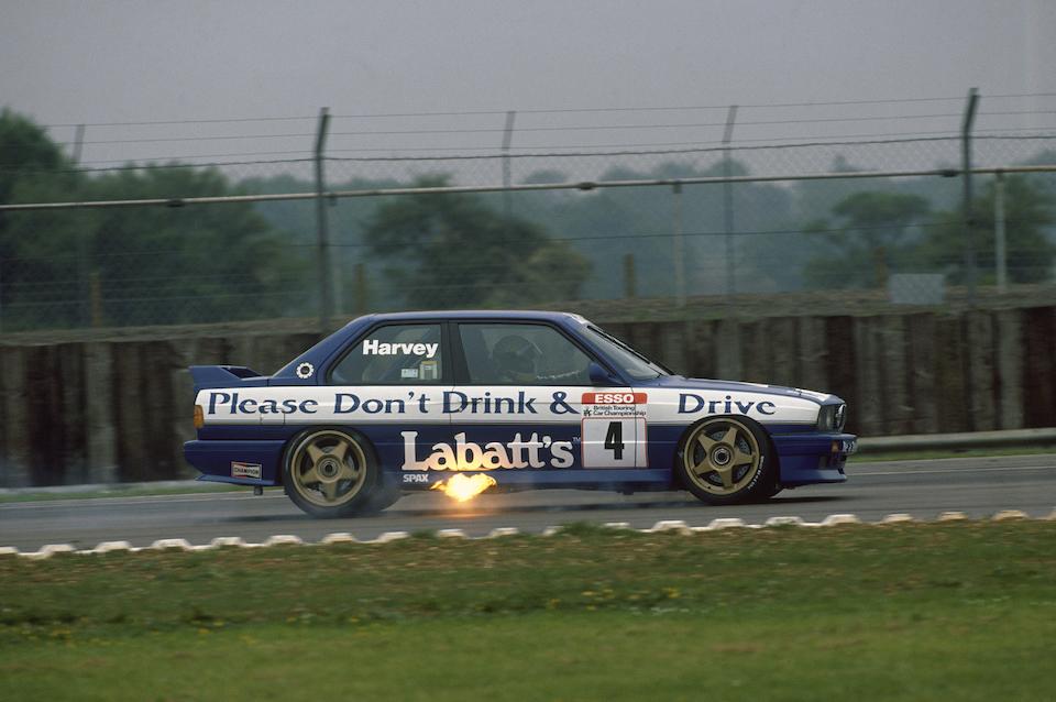 The ex-Tim Harvey, Vic Lee Racing, BTCC,1990/91 BMW M3 Racing Saloon