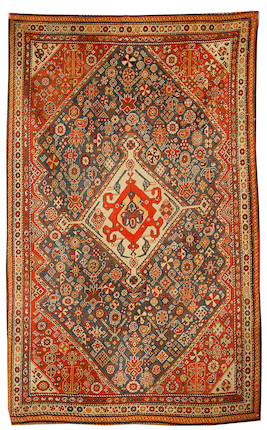 A Kashgai rug, South West Persia, circa 1900, 6 ft 7 in x 4 ft (201 x 123 cm) some minor wear image 1