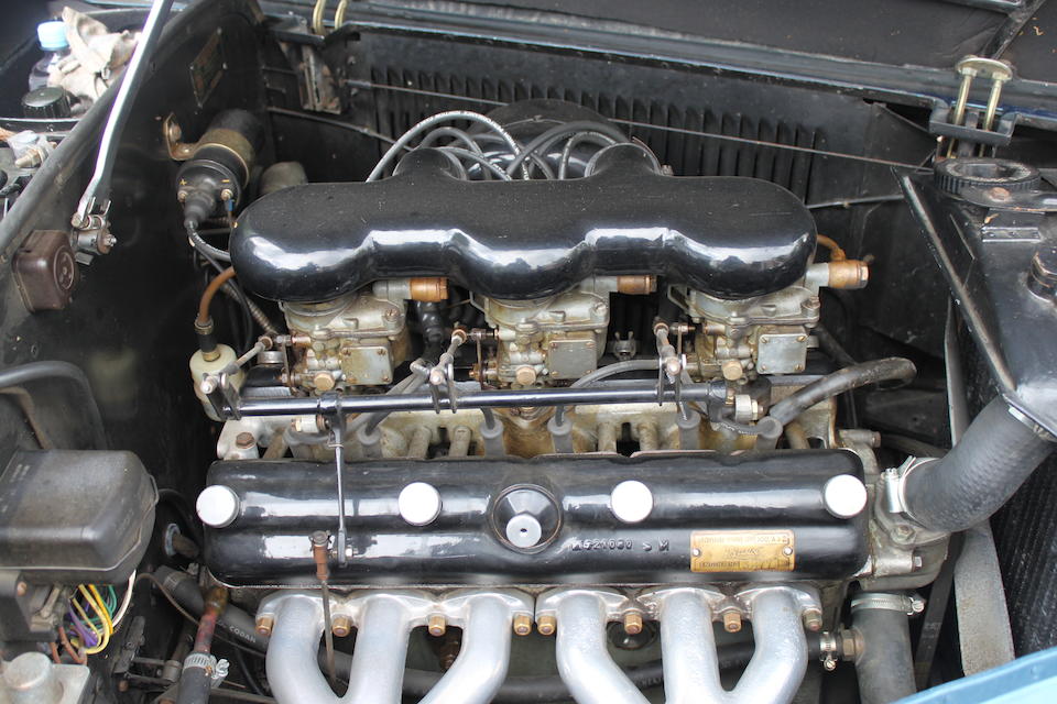 From the Estate of the Late Neil Burns,1955 Bristol 403 Saloon  Chassis no. 403/1/969 Engine no. 100AB2/3277