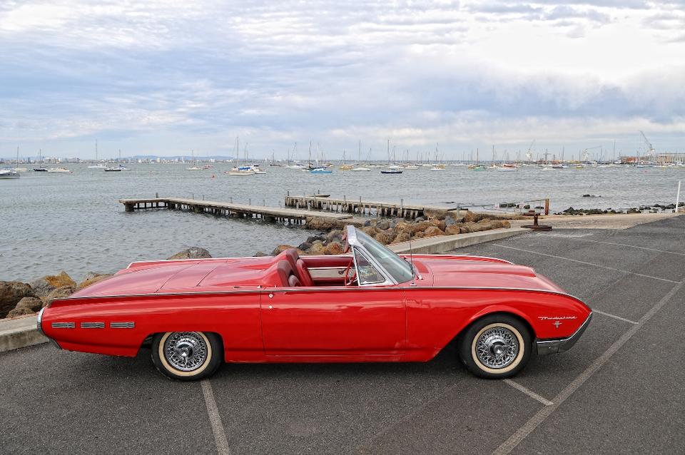 1962 Ford Thunderbird Sport Roadster (LHD)  Chassis no. 2Y89Z152637