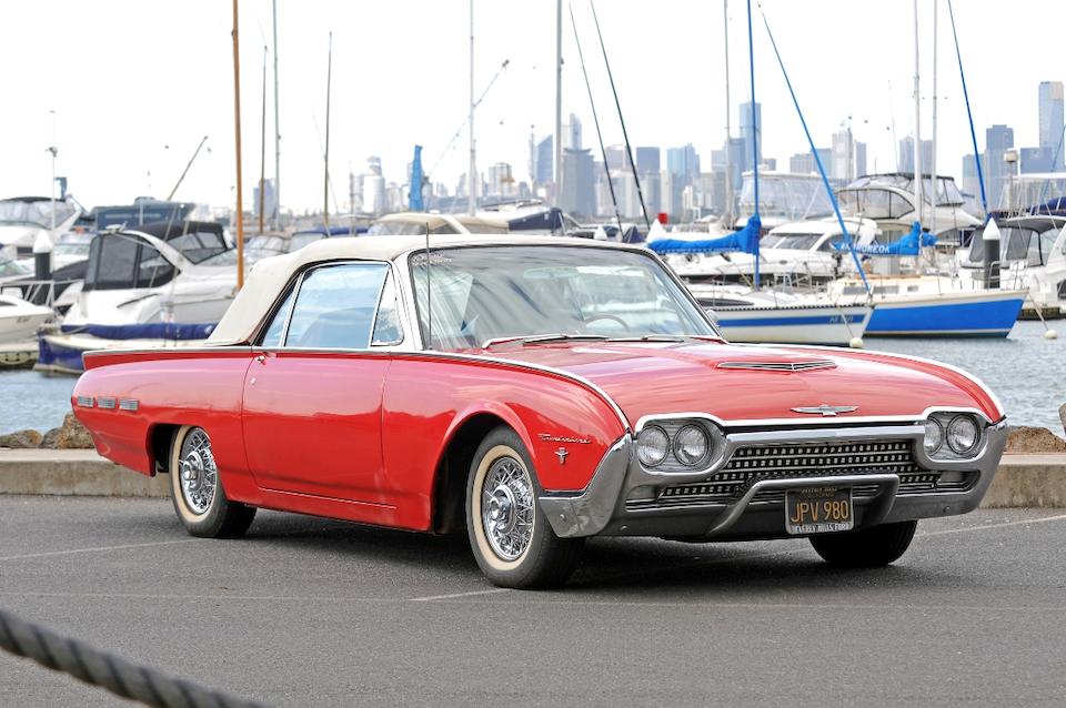 1962 Ford Thunderbird Sport Roadster (LHD)  Chassis no. 2Y89Z152637