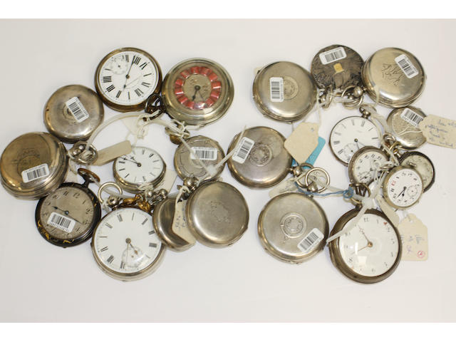 A quantity of pockert watches.