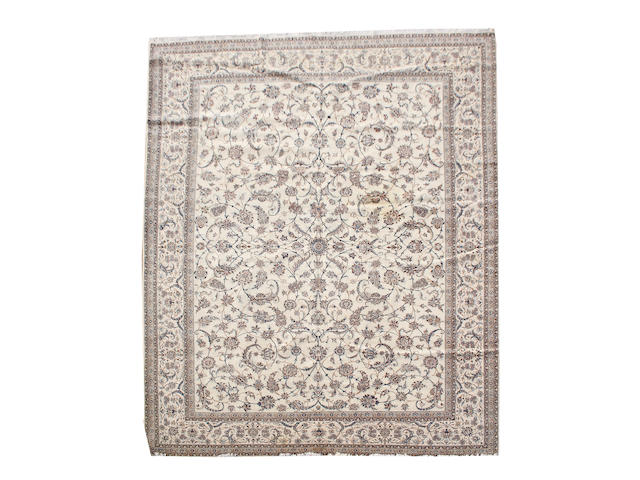 A Nain carpet, Central Persia, 409cm x 307cm