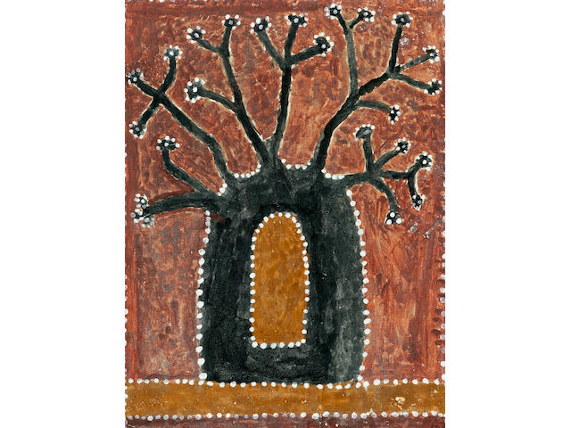 Paddy Jaminji (circa 1912-1996) Untitled (Boab Tree)