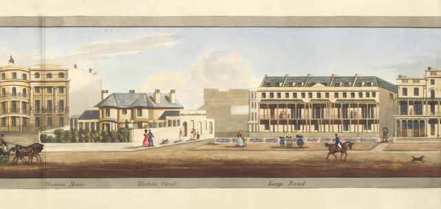 BRIGHTON - PANORAMA [MASON (W.H.) Brighton], 1833