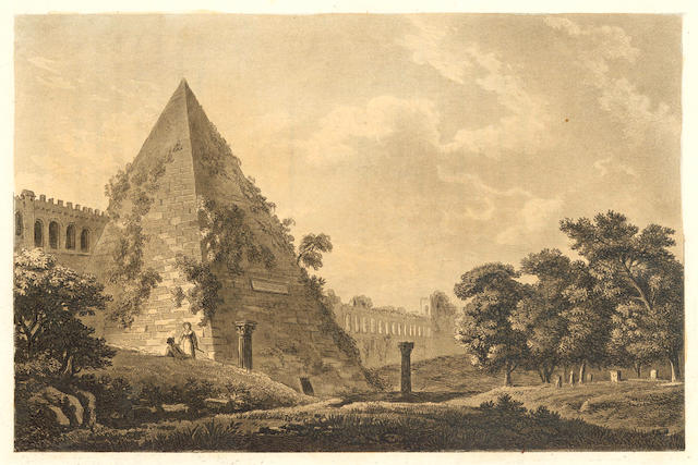 ROME MERIGOT (JAMES) A Select Collection of Views and Ruins in Rome and Its Vicinity, [c.1819]