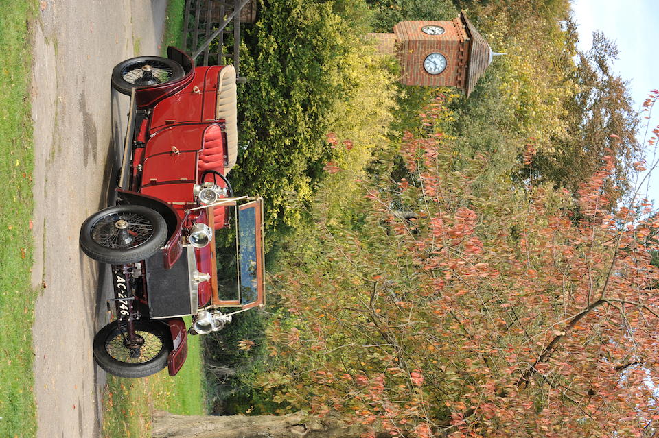 Originally the property of H.H. The Maharajah of Rewa,1912 Lanchester 38hp Detachable Top Open Drive Limousine  Chassis no. 1154 Engine no. 1197