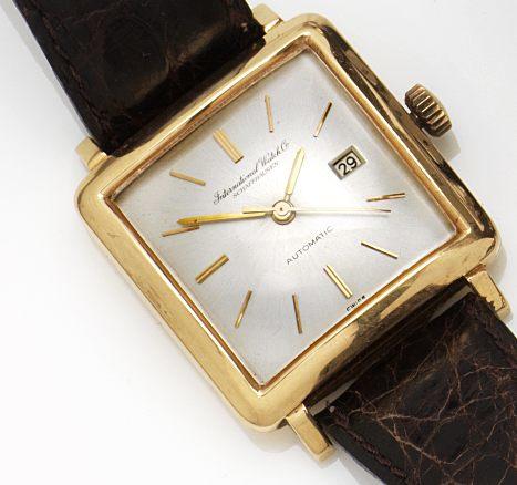 IWC. 18ct gold calendar automatic wristwatchCase No.1492970, Circa 1959