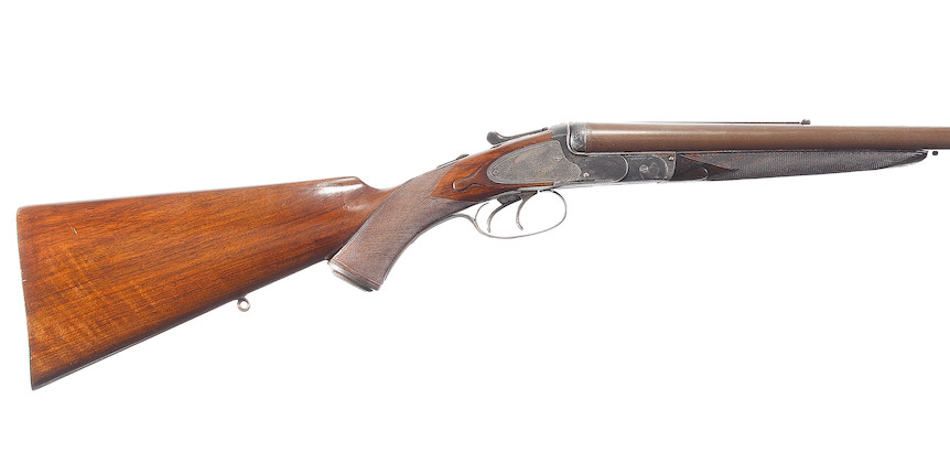 Bonhams A .500 (Black Powder Express) assistedopening sideplated