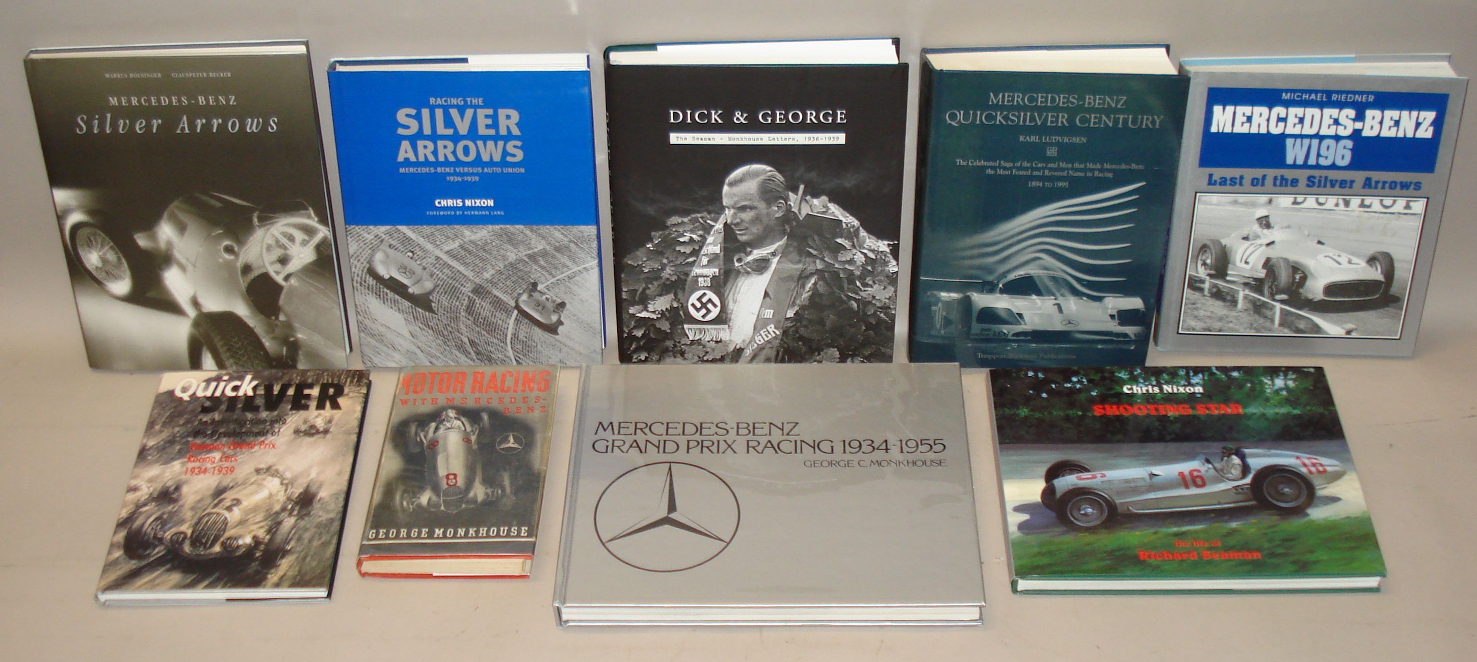 Bonhams Cars Nine Books Relating To Mercedes Benz Grand Prix Racing Bonhams Cars Nine Books Relating To Mercedes Benz Grand Prix Racing