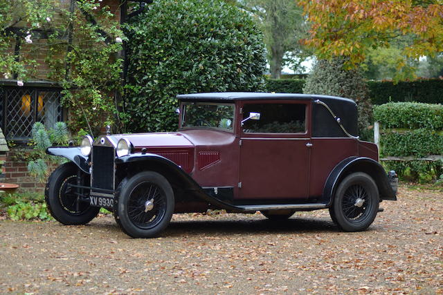 Formerly the property of the late George Milligen,1928 Lancia Lambda 8th-Series Coup&#233;  Chassis no. 20354 Engine no. 10370