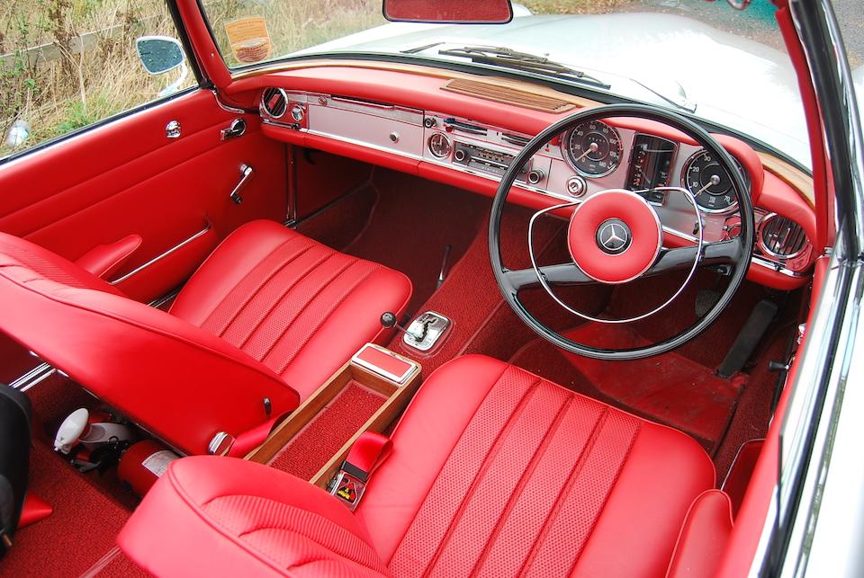 1966 Mercedes-Benz 230SL Convertible  Chassis no. 1134222013858 Engine no. 31511966